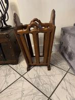 Paraplustandaard/rek - Hout gestoken paraplubak - Hout