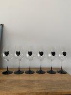 Champagneglas (6) - Dom Perignon met zwart logo, Riedel, Collections