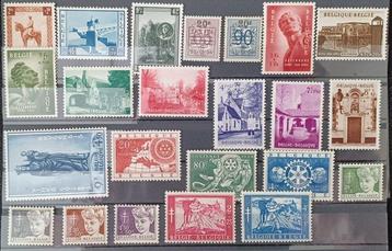 België 1954/1956 - 3 volledige jaargangen - OBP/COB 938-1007 beschikbaar voor biedingen