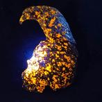 Beeldhouwwerk van de Raaf op een schedel, met de hand