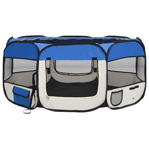 Inklapbare Hondenren Blauw - Tweede Kansje - OP = OP, Dieren en Toebehoren, Honden-accessoires, Nieuw, Verzenden