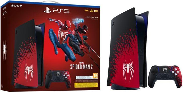 Sony PlayStation 5 Limited Edition-Marvels Spider-Man 2, Games en Spelcomputers, Spelcomputers | Sony PlayStation 5, Ophalen of Verzenden