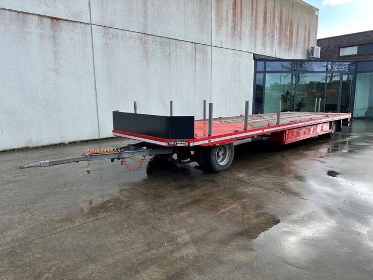 Veiling: Platte Oplegger JUMBO MV 160 L 1992, Auto's, Vrachtwagens, Ophalen