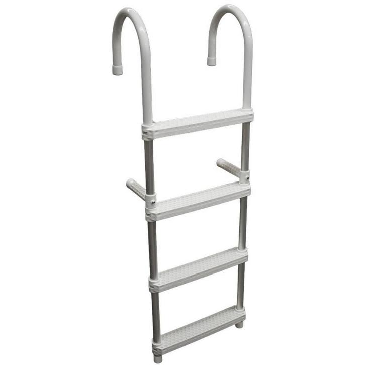 Zwemtrap Aluminium 4 Treden 115x38cm, Watersport en Boten, Bootonderdelen, Nieuw, Ophalen of Verzenden