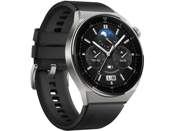 Huawei Watch GT 3 Pro - Smartwatch - Hartslagmonitoring SpO2, Handtassen en Accessoires, Smartwatches, Zo goed als nieuw, Verzenden