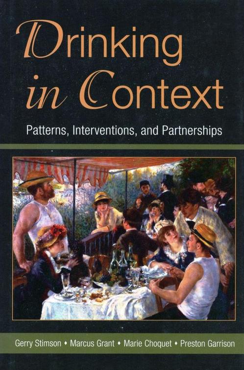 Drinking In Context - Gerry Stimson - 9780415954471 - Hardco, Boeken, Studieboeken en Cursussen, Verzenden