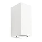 Wandverlichting modern Geo Up&amp;Down Muurlamp Wit Lichtsen, Verzenden, Minder dan 50 watt, Wandlamp, Nieuw