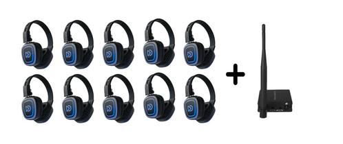 Dolly Digital 10x type FD Headsets + Premium T70 zender, Audio, Tv en Foto, Luidsprekerboxen, Zo goed als nieuw, Ophalen of Verzenden