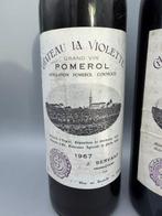 1967 & 1971 & 1978 Château la Violette - Pomerol - 3, Verzamelen, Nieuw