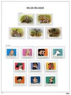 België 2013 - Zegels uit blokken en boekjes op Davo