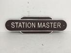 Reclamebord - Stationchef - Gietijzer