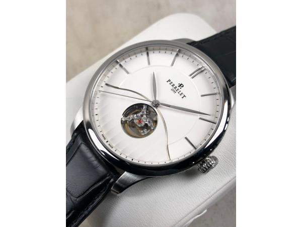 Veiling - Perrelet First Class Open Heart Automatic A1087/9, Handtassen en Accessoires, Horloges | Heren