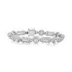 Armband - 18 karaat Witgoud - 0.83ct. tw. Diamant, Handtassen en Accessoires, Armbanden, Nieuw