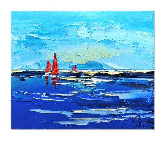 Olivier Pfleger - Mandrafina  Océan, Antiek en Kunst, Kunst | Designobjecten