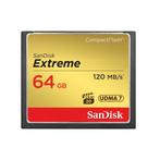 SanDisk 64GB Compact Flash Extreme 120MB/s geh met garantie, Ophalen of Verzenden, Gebruikt