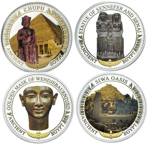 Salomonseilanden. 2014/2017 Fascination of Ancient Egypt, Postzegels en Munten, Munten | Europa | Niet-Euromunten