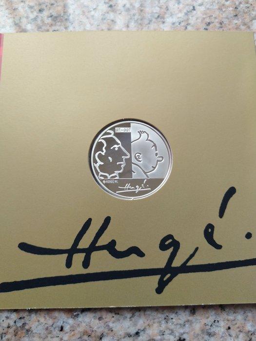 België. 20 Euro 2007 Hergé Proof (Zonder Minimumprijs), Postzegels en Munten, Munten | Europa | Euromunten