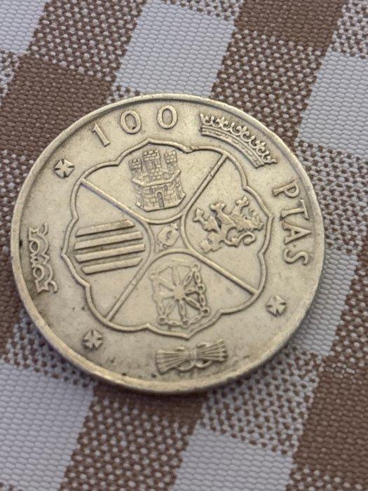 Spanje. 100 Pesetas 1966*66 (Zonder minimumprijs), Postzegels en Munten, Munten | Europa | Niet-Euromunten