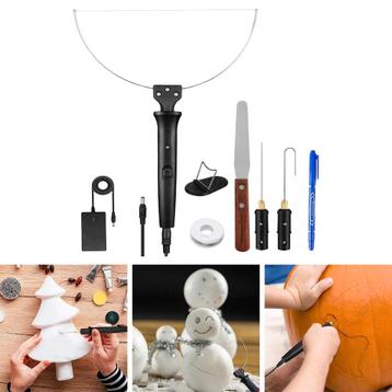 Styropor snijder 9 delige set zwaardere kwaliteit ,letop met disponible aux enchères