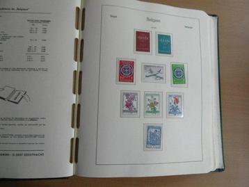 België 1959/1971 - Verzameling in Leuchtturm album met vele