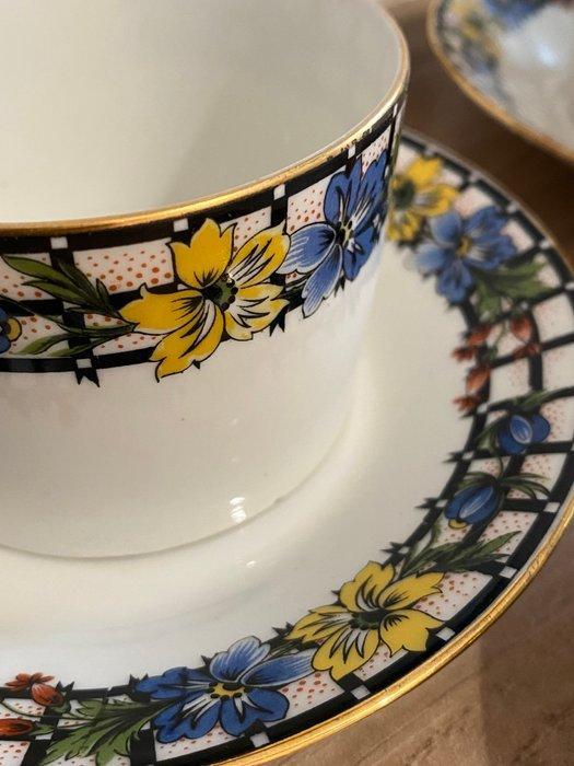 F. Legrand & Cie, Limoges - Tasse (12) - Porcelaine -, Antiquités & Art, Antiquités | Verre & Cristal