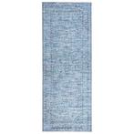 Vloerkleed - loper - vintage - 77x200 cm - blauw tinten, Verzenden, Nieuw
