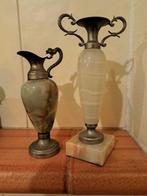 Themacollectie - Vazen van onyx met decoratieve metalen