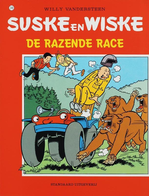 De razende race / Suske en Wiske / 249 9789002200335, Livres, BD, Envoi