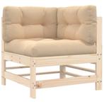 Hoekbank Grenenhout | Retour Deal | 40% Korting, Eenpersoons, Verzenden, Minder dan 75 cm, Hoekbank