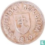 Slowakije 50 halierov 1940, Verzenden, Losse munt