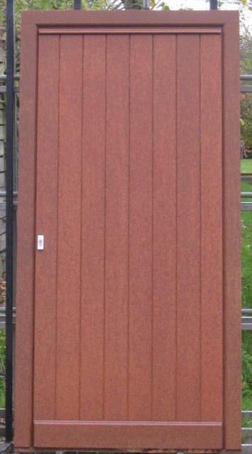 houten buitendeur , voordeur , deur 105 x 208, Doe-het-zelf en Bouw, Deuren en Vliegenramen, Nieuw, Hout, Buitendeur, 200 tot 215 cm