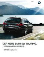 2013 BMW 5 SERIE TOURING BROCHURE DUITS, Nieuw