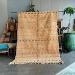 Marokkaans eigentijds bruin modern Beni Ourain-tapijt -, Huis en Inrichting, Nieuw