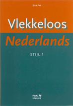 Vlekkeloos Nederlands / Stijl 1 9789077018057, Livres, Livres scolaires, D. Pak, Verzenden