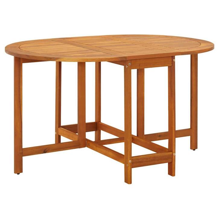 Tuintafel 130x90 | Retour Deal Nu!, Tuin en Terras, Tuintafels, Ovaal, Nieuw, Hout, Verzenden