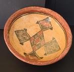 Prachtige serveerschaal van 21 cm Berber Kabyle - Terracotta, Antiek en Kunst