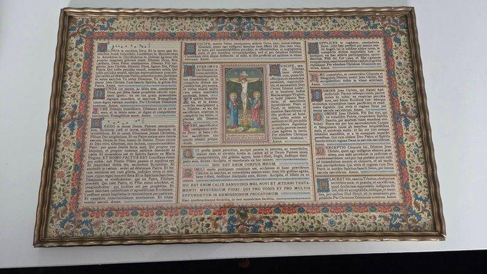 Kanoniek Bestuur Tridentijnse Mis - Verguld brons -, Antiek en Kunst, Antiek | Boeken en Manuscripten