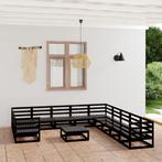vidaXL 12-delige Loungeset massief grenenhout, Tuin en Terras, Tuinsets en Loungesets, Verzenden, Nieuw, Loungeset