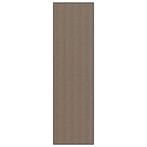 vidaXL Deurmat 115x400 cm bruin, Verzenden, Nieuw