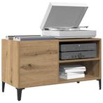 vidaXL Platenkast 84,5x38x48 cm bewerkt hout artisanaal, Huis en Inrichting, Verzenden, Nieuw