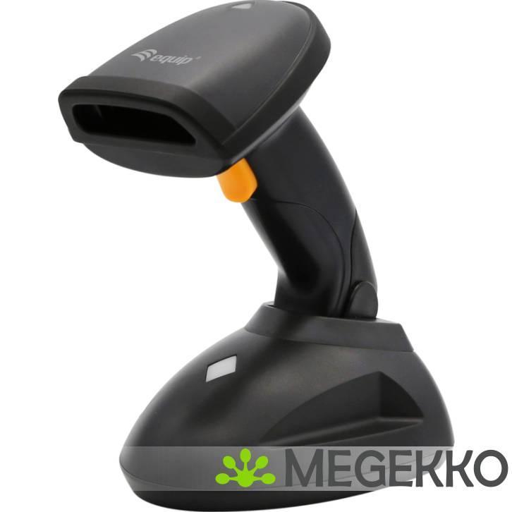 Equip Barcode Handscanner 2D Laser Wireless USB schwarz, Computers en Software, Overige Computers en Software, Nieuw, Verzenden