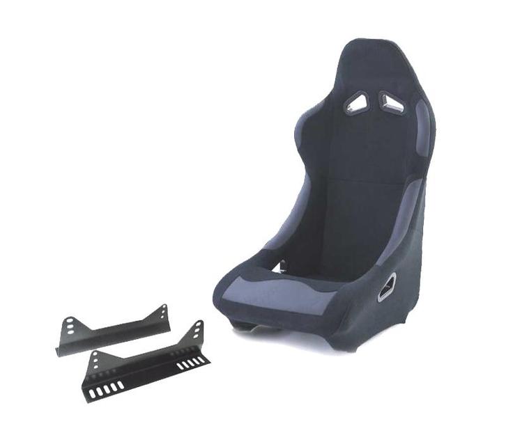 Kit Siège Baquet Sport Universel Noir, Auto-onderdelen, Interieur en Bekleding, Verzenden