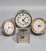 Klok (4) - - Verguld messing - 1930-1970 - Set van 4 antieke