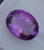 Zonder minimumprijs - 1 pcs Amethist - 37.39 ct -, Handtassen en Accessoires, Edelstenen, Nieuw