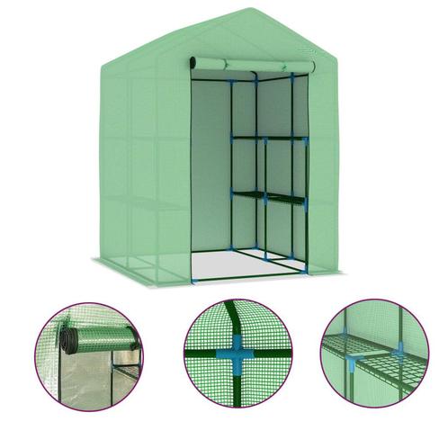 Tuinkas koopje! kas met 35% korting voor de flinke tuinier!, Tuin en Terras, Kassen, Folie, Staal, Nieuw, Kweekkas, Verzenden
