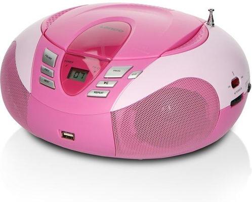 Verouderd Oraal pond ② Draagbare radio CD speler ROZE met MP3 optie en USB Lenco... — TV, Hi-fi  & Vidéo Autre — 2ememain