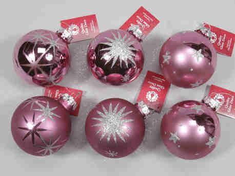 Kerstballen box decobal glasbal heather doos 12 st, Hobby en Vrije tijd, Knutselen, Nieuw
