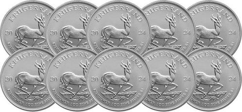 10 Onces troy - Argent .999 - Krugerrand 2024 - 311 gram -, Postzegels en Munten, Edelmetalen en Baren