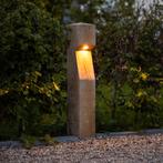 Tuinverlichting Modern Oak houten terraslamp Tuinverlichting, Verzenden, Minder dan 50 watt, Staande lamp, Nieuw