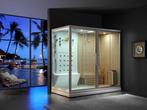Veiling - sauna met stoomcabine wellness huis (zwart of wit, Nieuw